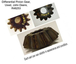 Differential Pinion Gear, Used, John Deere, R48253