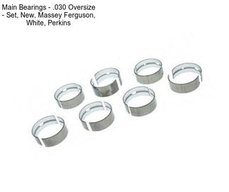 Main Bearings - .030\