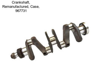 Crankshaft, Remanufactured, Case, 967731