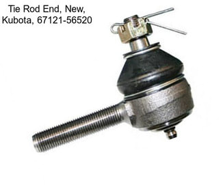 Tie Rod End, New, Kubota, 67121-56520