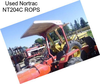 Used Nortrac NT204C ROPS