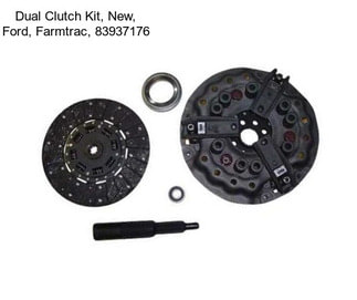 Dual Clutch Kit, New, Ford, Farmtrac, 83937176