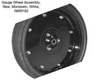 Gauge Wheel Assembly, New, Monosem, White, N859182