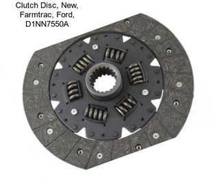 Clutch Disc, New, Farmtrac, Ford, D1NN7550A