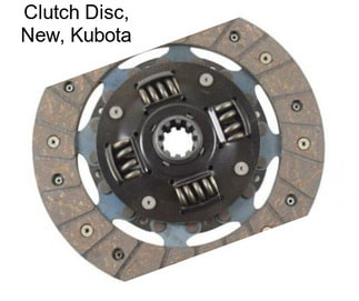 Clutch Disc, New, Kubota