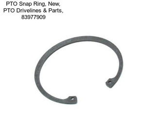 PTO Snap Ring, New, PTO Drivelines & Parts, 83977909