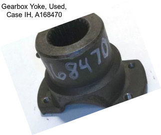 Gearbox Yoke, Used, Case IH, A168470