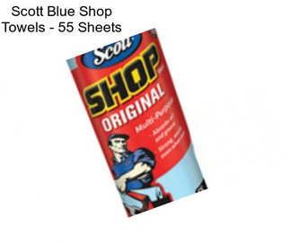 Scott Blue Shop Towels - 55 Sheets