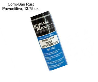 Corro-Ban Rust Preventitive, 13.75 oz.