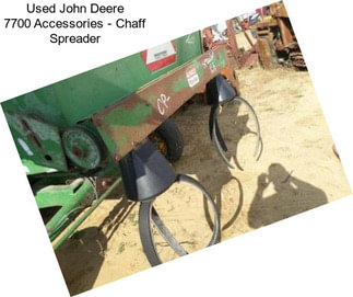 Used John Deere 7700 Accessories - Chaff Spreader