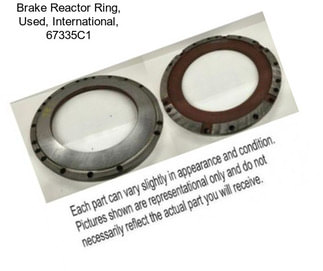 Brake Reactor Ring, Used, International, 67335C1