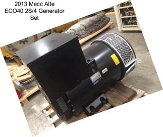 2013 Mecc Alte ECO40 2S/4 Generator Set