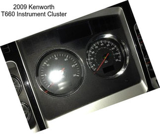 2009 Kenworth T660 Instrument Cluster