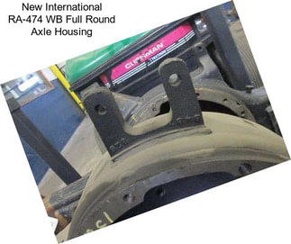 New International RA-474 WB Full Round Axle Housing