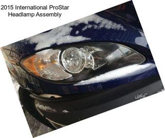 2015 International ProStar Headlamp Assembly