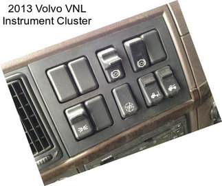 2013 Volvo VNL Instrument Cluster
