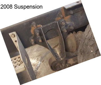 2008 Suspension