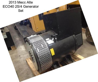 2013 Mecc Alte ECO40 2S/4 Generator Set