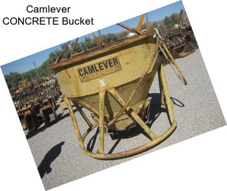 Camlever CONCRETE Bucket