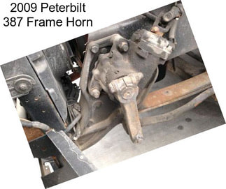 2009 Peterbilt 387 Frame Horn