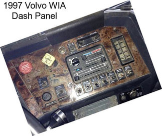 1997 Volvo WIA Dash Panel