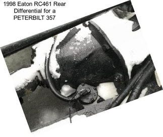 1998 Eaton RC461 Rear Differential for a PETERBILT 357