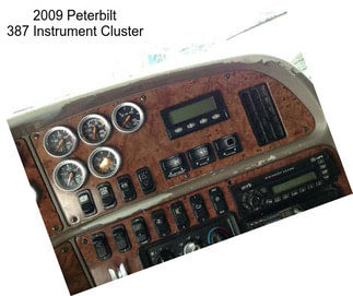 2009 Peterbilt 387 Instrument Cluster
