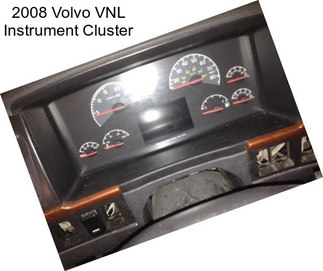 2008 Volvo VNL Instrument Cluster