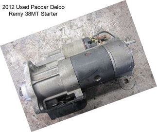 2012 Used Paccar Delco Remy 38MT Starter