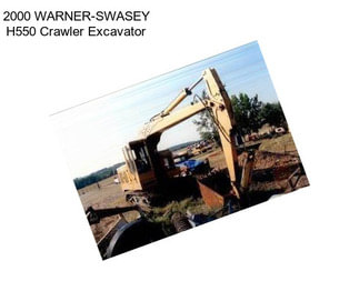 2000 WARNER-SWASEY H550 Crawler Excavator