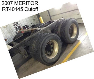 2007 MERITOR RT40145 Cutoff