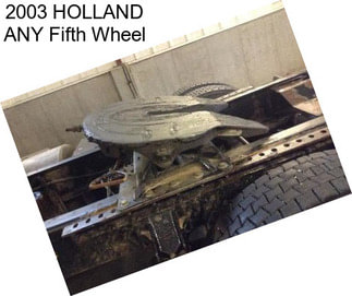 2003 HOLLAND ANY Fifth Wheel