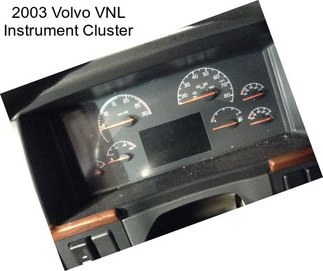 2003 Volvo VNL Instrument Cluster