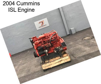 2004 Cummins ISL Engine