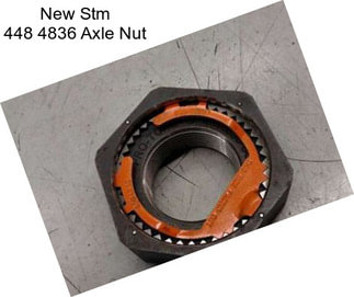 New Stm 448 4836 Axle Nut