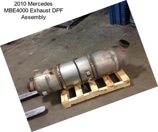 2010 Mercedes MBE4000 Exhaust DPF Assembly