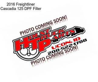 2016 Freightliner Cascadia 125 DPF Filter
