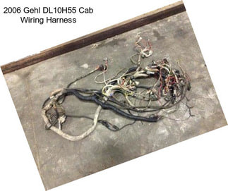 2006 Gehl DL10H55 Cab Wiring Harness