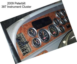 2009 Peterbilt 387 Instrument Cluster