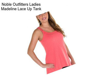 Noble Outfitters Ladies Madeline Lace Up Tank