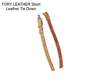 TORY LEATHER Short Leather Tie Down