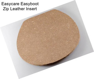 Easycare Easyboot Zip Leather Insert