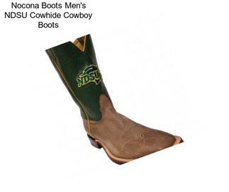 Nocona Boots Men\'s NDSU Cowhide Cowboy Boots