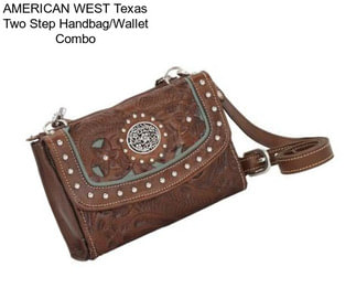 AMERICAN WEST Texas Two Step Handbag/Wallet Combo