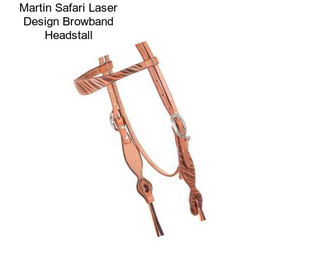 Martin Safari Laser Design Browband Headstall