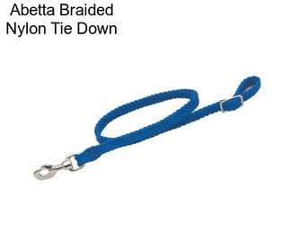 Abetta Braided Nylon Tie Down