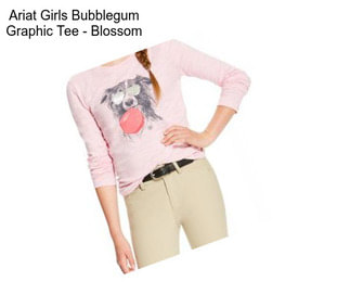 Ariat Girls Bubblegum Graphic Tee - Blossom