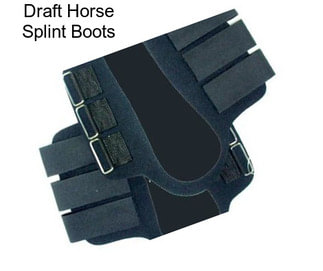 Draft Horse Splint Boots