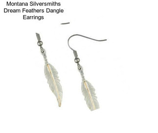 Montana Silversmiths Dream Feathers Dangle Earrings