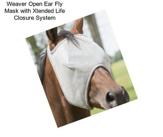 Weaver Open Ear Fly Mask with Xtended Life Closure System